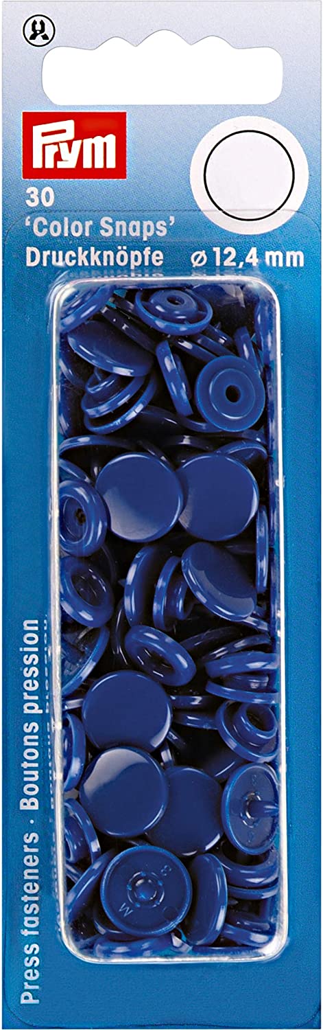 Bottoni a pressione COLOR SNAPS PRYM - Blu Royal - conf. da 30pz – Giolà  Tessuti delle Meraviglie