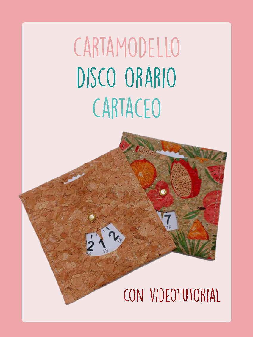 DISCO ORARIO - CARTAMODELLO CARTACEO