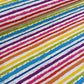 Righe multicolore - Popeline di cotone - 7,90 al metro - Oeko tex