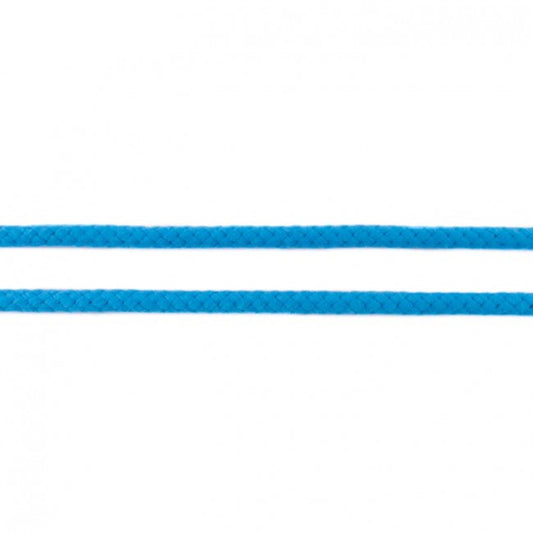 Cordoncino di cotone tessuto doppio 8mm Azzurro
